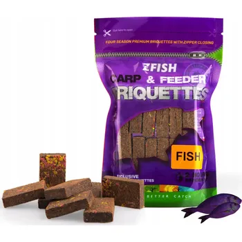 Návnadová surovina Brikety na krmení Návnada Zfish Fish 220 g