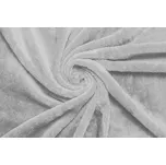 Jahu s.r.o. Mikroplyšové prostěradlo - stříbrná - 180x200cm