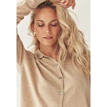 Dámská košile Tatuum VLNĚNÁ KOŠILE S DLOUHÝM RUKÁVEM – ELARA