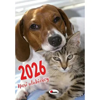 Kalendář Kalendarz ścienny A3 2026 Nasi ulubieńcy