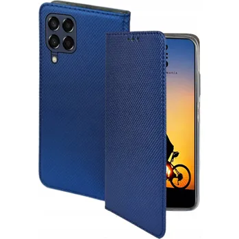 Pouzdro na mobilní telefon Pouzdro s klopou MBM pro Samsung Galaxy M33 modré