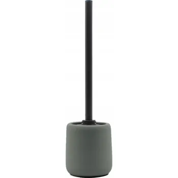 WC štětka WC ŠTĚTKA + KERAMICKÝ DRŽÁK NA ŠTĚTKU ŠEDÝ DO KOUPELNY