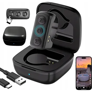 IP kamera BLUETOOTH OVLADAČ PRO TIKTOK - DÁLKOVÉ PŘETÁČENÍ BEZ POUŽITÍ RUKOU + NABÍJECÍ POUZDRO