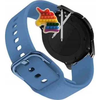 Pouzdro na mobilní telefon Pásek Řemínek pro DT NO.1 DT96, Silikon Modrý Poutko, nastavitelný