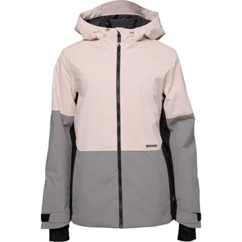 Dámská snowboardová bunda Reaper SERPINA M Růžová, Černá, Šedá