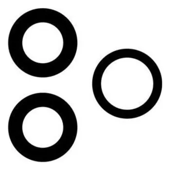 Sklíčko kamery Samsung G991 Galaxy S21 Black černé originál kvalita SET