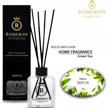 Osvěžovač vzduchu ROMERON OSVĚŽOVAČ VZDUCHU TYČINKY ZELENÝ ČAJ 120 ML