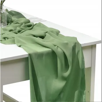 ubrus CHUQING Šifonový běhoun na stůl, 70x300 cm