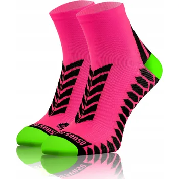 Dámské ponožky Sesto Senso Ponožky na běhání 1 pár 39-42 růžové