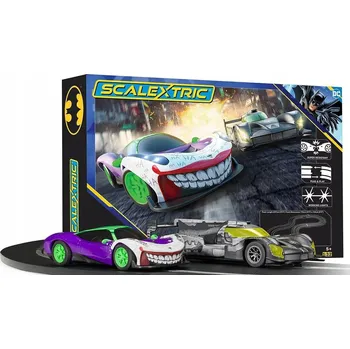 auto na autodráhu Scalextric Závodní dráha Batman vs. Joker - Bitva o Arkham