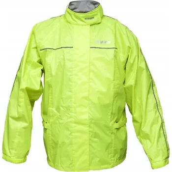 Moto bunda BIKETEC DEŠŤOVÁ BUNDA ŽLUTÁ FLUO M