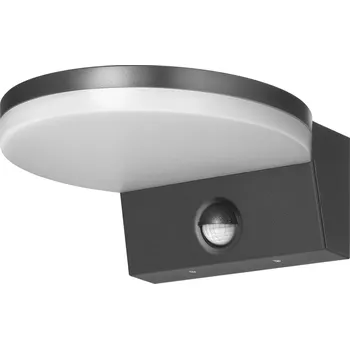 Venkovní osvětlení ASPEN LED 15W, zahradní svítidlo s PIR detektorem pohybu, 1300lm, IP65, 4000K, šedá