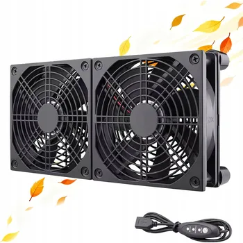 PC ventilátor 2V1 SUPER TICHÝ VENTILÁTOR DO PC 120mm 22,3x2dB