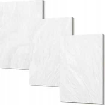 Obraz Triptych na plátně do obývacího pokoje Mramor elegantní struktura 30x20 cm