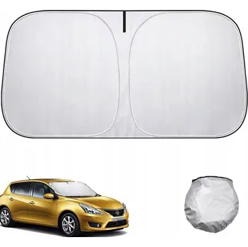 Stínítko do auta SLUNEČNÍ CLONA NA PŘEDNÍ SKLO AUTA - OCHRANNÁ MATA