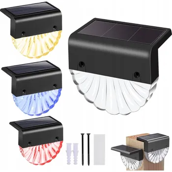 Venkovní osvětlení Solární lampa Bedee černá 8,1 cm 4 ks