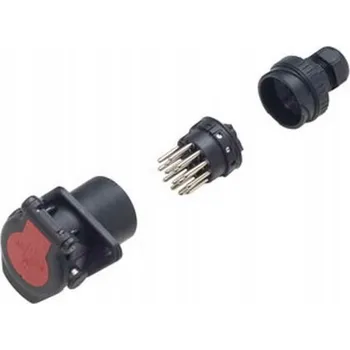 Elektrická zásuvka ADR 15kolíková zásuvka s kroucenými vodiči