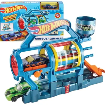 autodráha Hot Wheels Sada Turbo Myčka FJN35