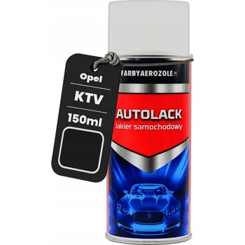 Lak na dřevo PŘIPRAVENÝ SPREJ 150 Ml Akrylový Lak na OPEL KTV Diamant Schwarz Pearl Met.