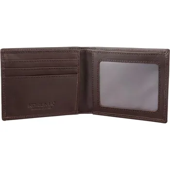 Peněženka Pánská kožená peněženka SLIM (hnědá) - SM-93XLHBR