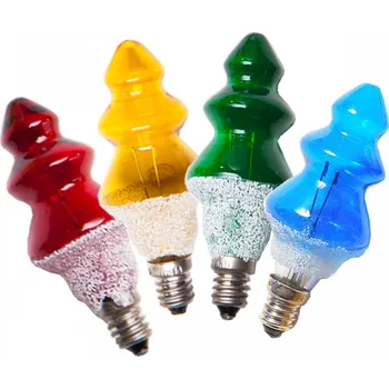 EXIHAND Žárovka barevná STROMEK E-10 20V/0,1A MIX 4ks barev (1ks)