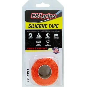 Řetěz na kolo ESI Grips Silicone Tape 36' roll - orange uni