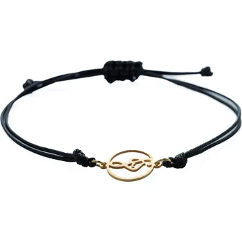 Náramek Stahovací náramek s houslovým klíčem