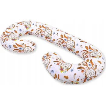 Kojící polštář Polštář na kojení Bobono silikonová kulička (vlákno)