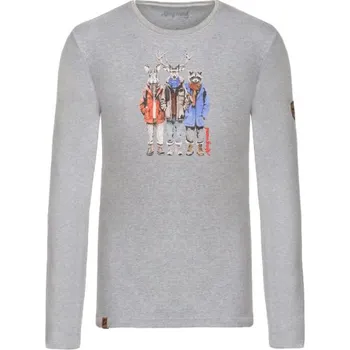 Pánské tričko Pánské tričko Almgwand AUFHANGALM - šedá 4XL