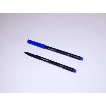 popisovač fine liner 7021 modrá 587147