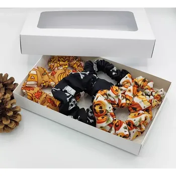 Halloweenská dárková sada II - 6 scrunchies