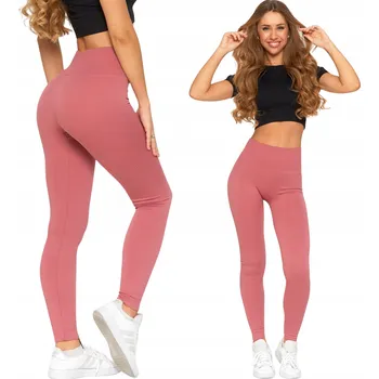 Dámské legíny MORAJ Fitness legíny dámské s vysokým pasem žebrované sportovní 2-balení L/XL