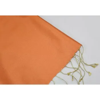 Šála Hedvábná šála Šrínagar - Mandarinková