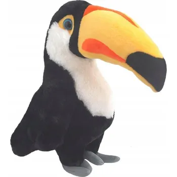 plyšák PLYŠOVÁ HRAČKA Tukan Velký Plyšový Jako Živý BEPPE 30cm