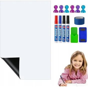 Magnetická tabule na sucho stírání 50x100 cm - snadno se čistí