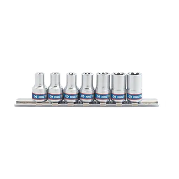 Gola sada Sada nástrčných hlavic 3/8 TORX PLUS 7EL. KING TON 3E07PR, , ,