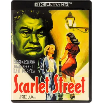 Blu-ray film SCARLET STREET Blu-ray 4K disk