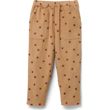 Dámské kalhoty 710368 - Tchibo - Dětské navlékací manšestrové kalhoty - pro ženy - vel. 122/128 - barva: červená