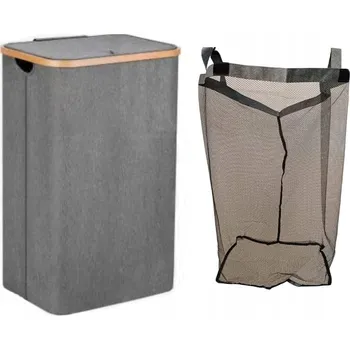 Koš na prádlo Koš na prádlo MONITA_GENERIC 86 l hnědý, šedý