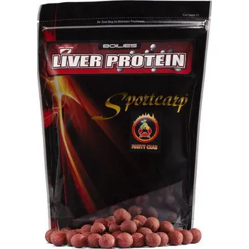 Boilies SPORTCARP Boilies Liver Protein Fruity Crab 800g 20mm (SPORTCARP Boilies Liver Protein Fruity Crab 800g 20mm)