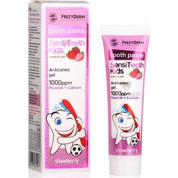 zubní pasta FREZYDERM zubní pasta pro děti, 1450ppm, příchuť: jahoda, objem: 50ml