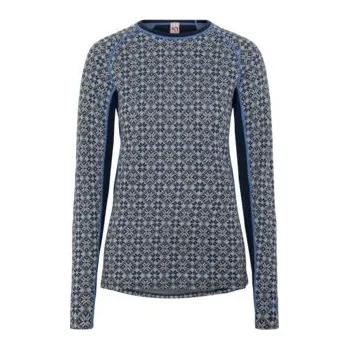 Dámské tričko Dámské triko Kari Traa Rose Light Ls Velikost: XL / Barva: modrá/světle modrá