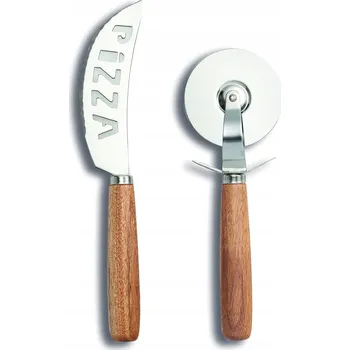 Kuchyňský nůž SADA NOŽŮ NA PIZZU PROFESIONÁLNÍ x2 ks ZELLER ostří kuchyň