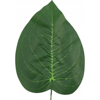 umělá květina LIST SRDCE DOPLNĚK VÝPLŇ ZELENÝ BALENÍ 12 KS 46CM