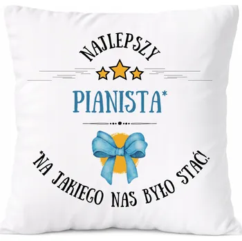 Obraz Dárek Polštář pro kadeřníky s potiskem , bílý PoliDraw