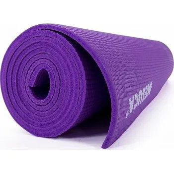 podložka na cvičení I.CARE Yoga mat podložka na cvičení 6 mm, 61x173 cm fialová