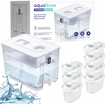 Filtrační konvice Filtrační konvice AquaFloow HydroFeeder 9,5 l bílá
