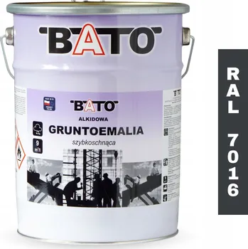 barva na kov Gruntoemalia alkydová barva na kov BATO RAL 7016 rychleschnoucí 5 l