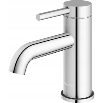 Vodovodní baterie Stojánková umyvadlová baterie Kohlman AXEL stříbrná