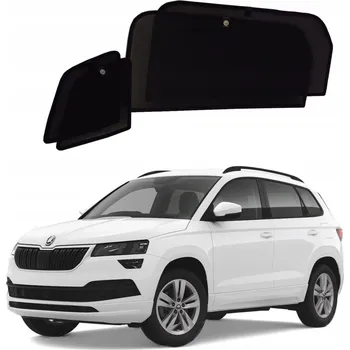 Stínítko do auta Sluneční clony na okna s magnety pro auto Škoda Karoq